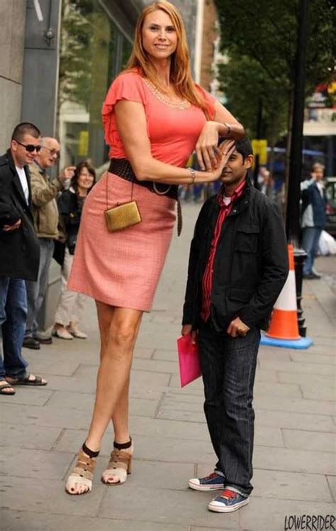 ago Brooke Stacey. . Tallest female model